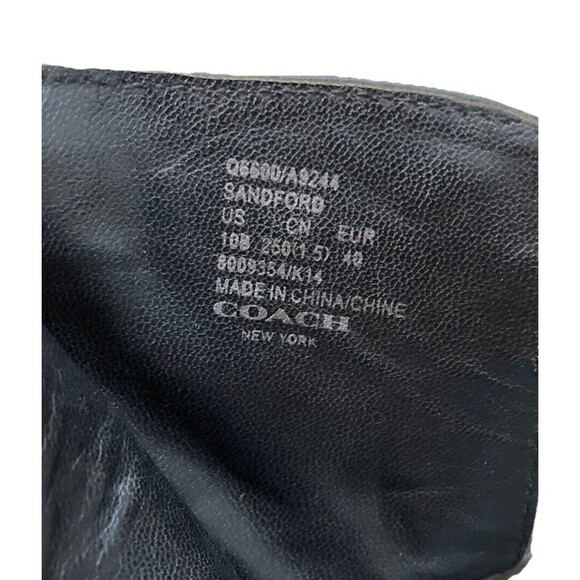 Coach Black Ankle Booties - Picture 12 of 15